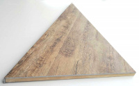   Nášlap MDF s vinylovou podlahou trojúhelníkový tvar